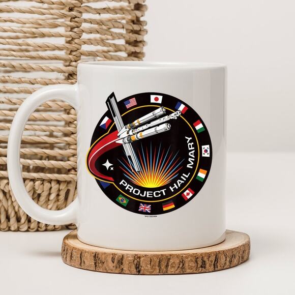 No Brand Other - Project Hail Mary 15 oz Coffee Mug Rocky Amaze Andy Weir White Mug PHM 9